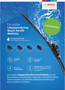 Imagen de ESCOBILLA L/P BOSCH AEROFIT MULTICLIP 20'' 500MM                                                                        